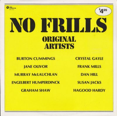 No Frills (Original Artists) : Various