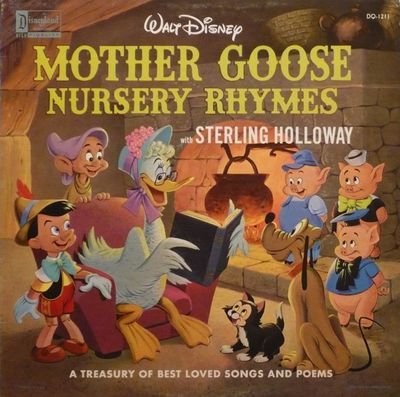 Mother Goose Nursery Rhymes - A Treasury Of Best Loved Songs And Poems : Sterling Holloway