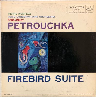 Petrouchka-Firebird Suite : Pierre Monteux